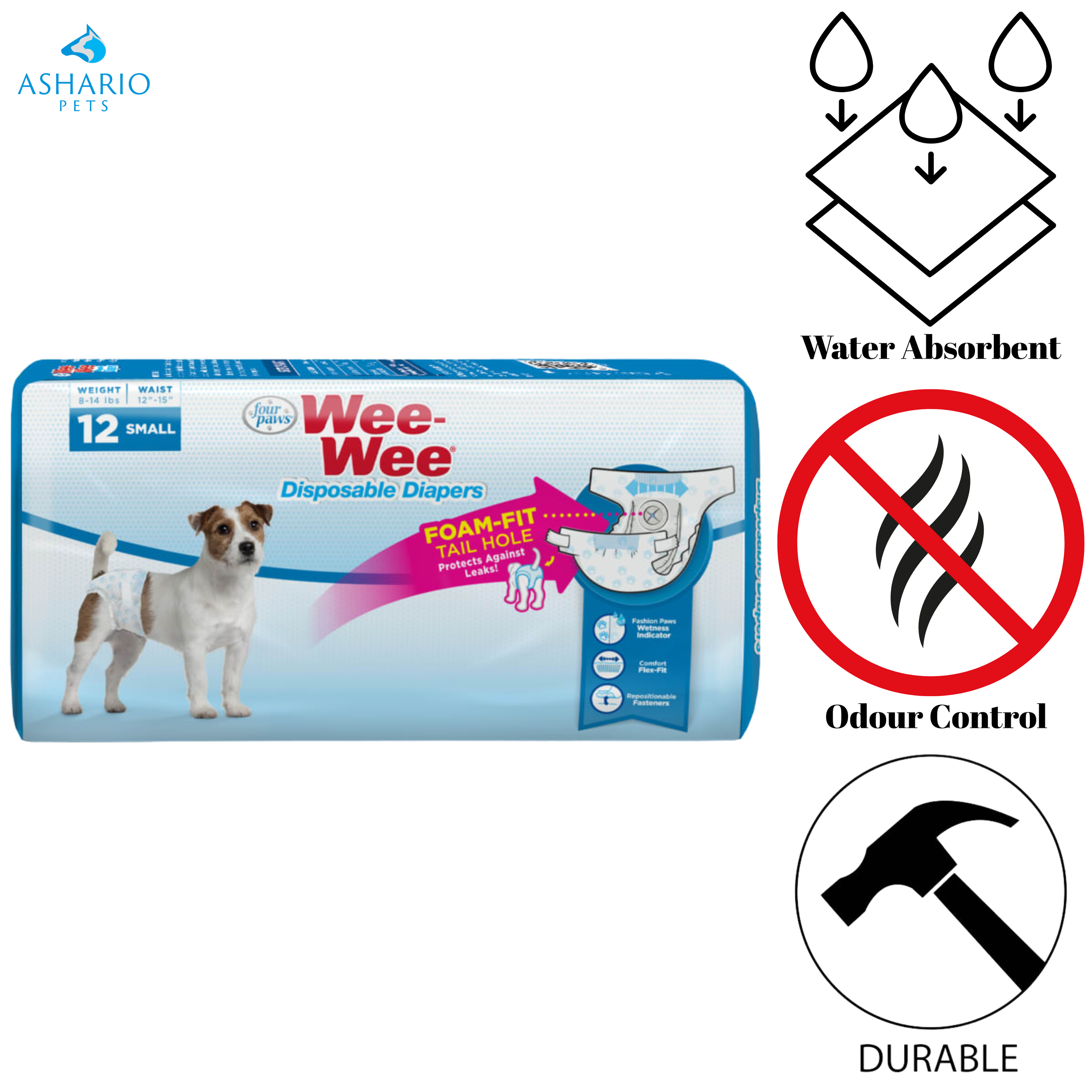 Four Paws - Wee-Wee Disposable Diapers