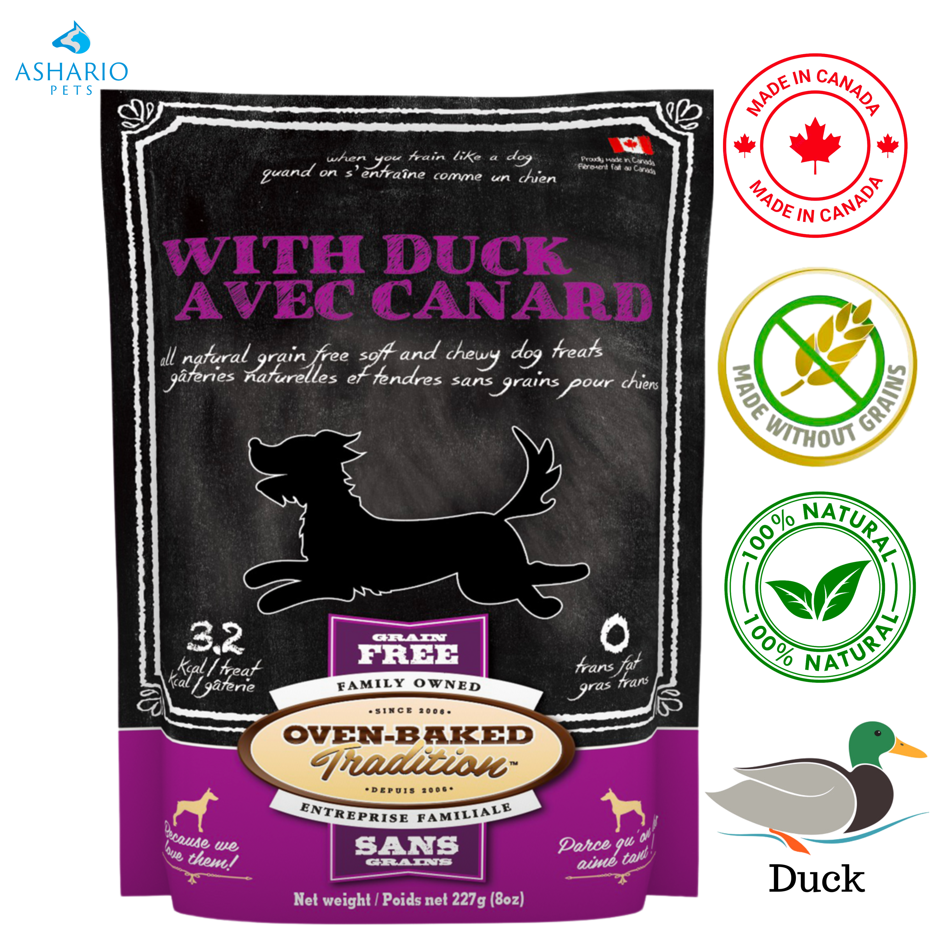 Oven-Baked Tradition - Soft And Chewy Duck Dog Treats