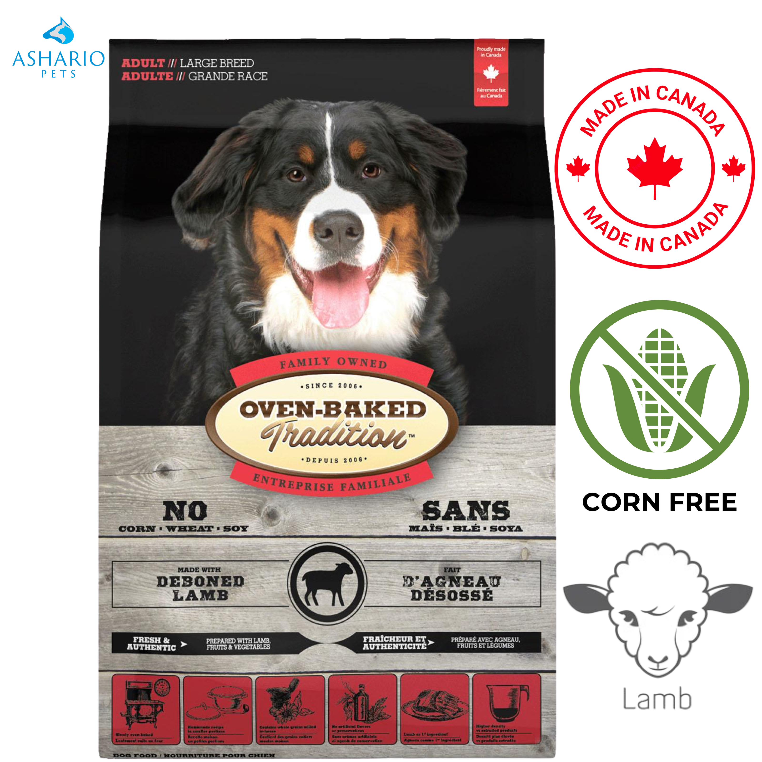 Oven-Baked Tradition - Adult Large Breed Lamb Dry Dog Food