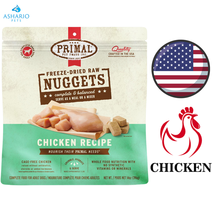 Primal - Chicken Nuggets Freeze Dried Dog Food