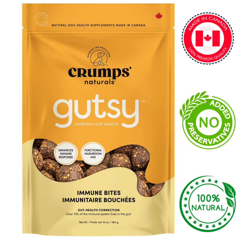 Crumps' Natural - Gutsy Immune Bites Dog Treats