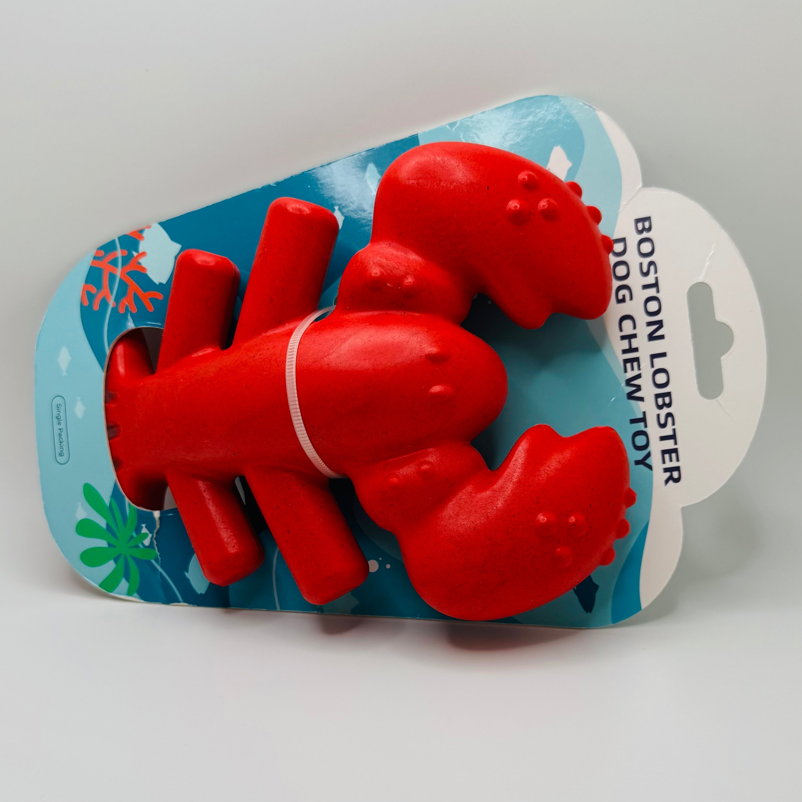 Lobster Dog Chew Toy for Aggressive Chewers