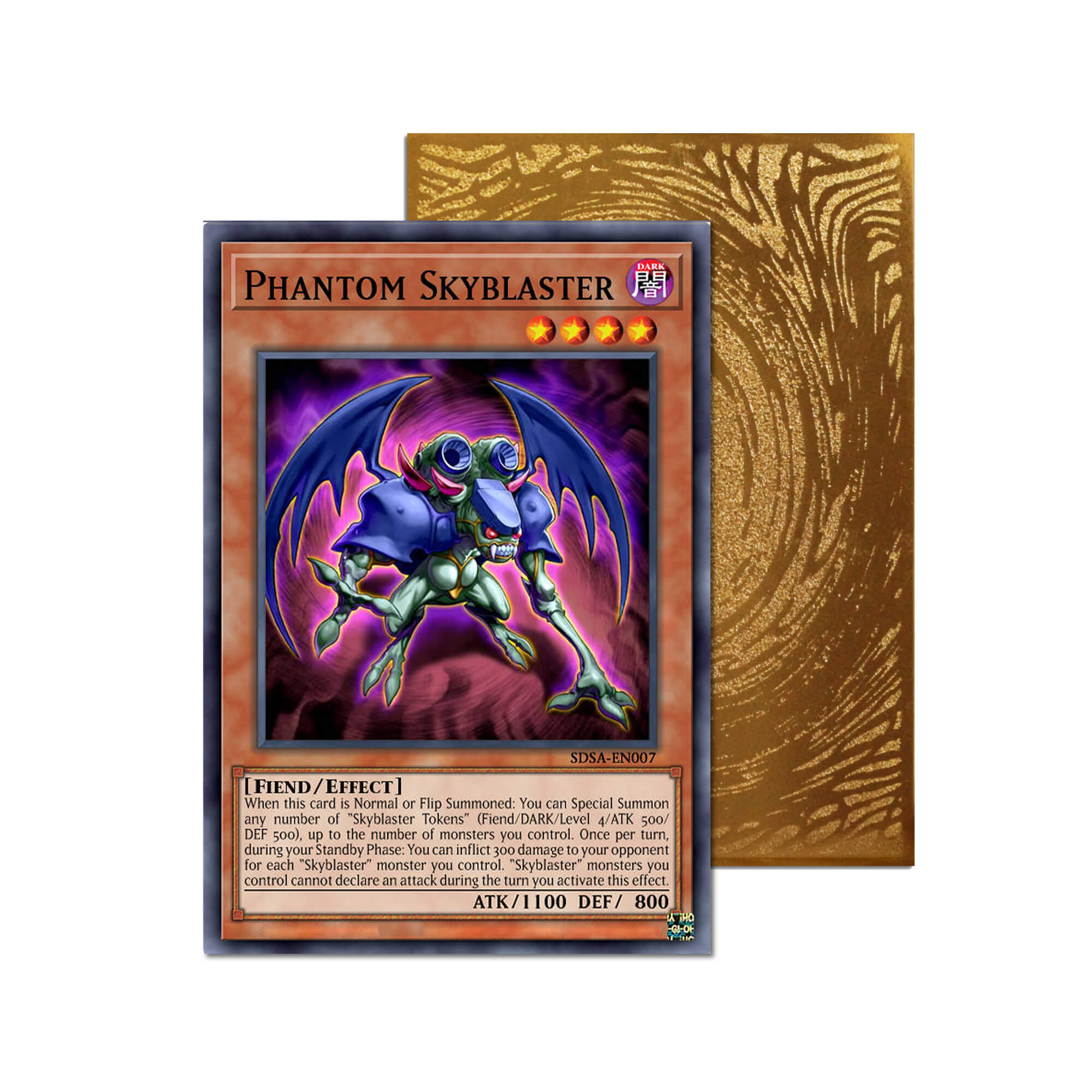 Carte Orica Métal Phantom Skyblaster Metal