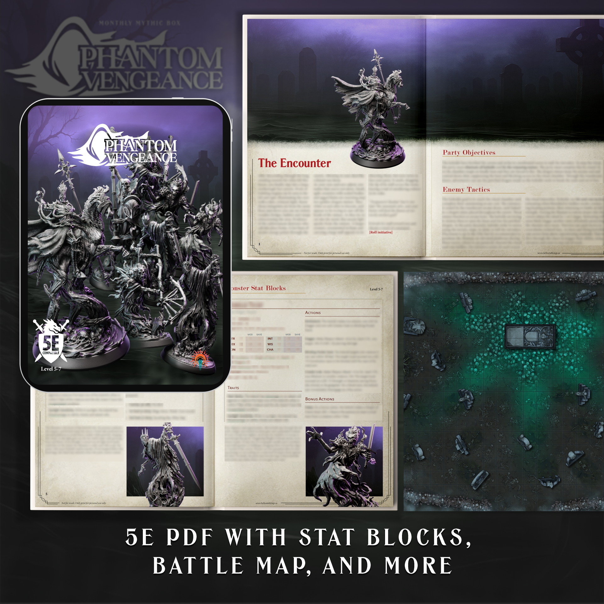 Phantom Vengeance | Mythic Box | 5e Combat Encounter