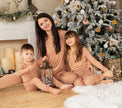 Bamboo Long Sleeve Pajama Set (Toast)