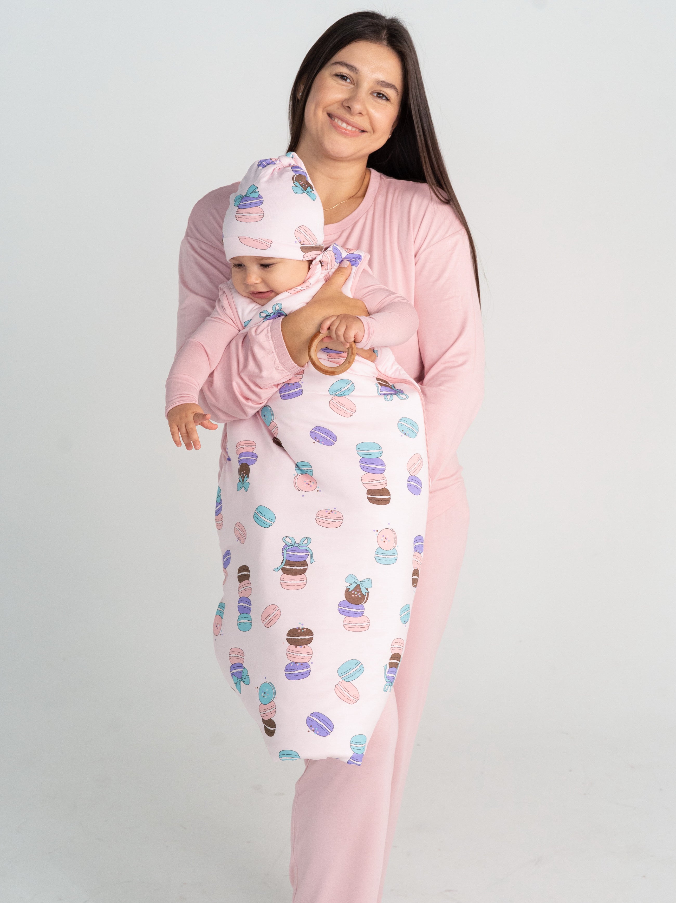 Bamboo Sleeping Sack 2.5 TOG (Macaron Party Print)