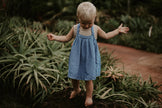 The Oversized Denim Pinafore- The Simple Folk