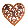 Wooden Carved Heart