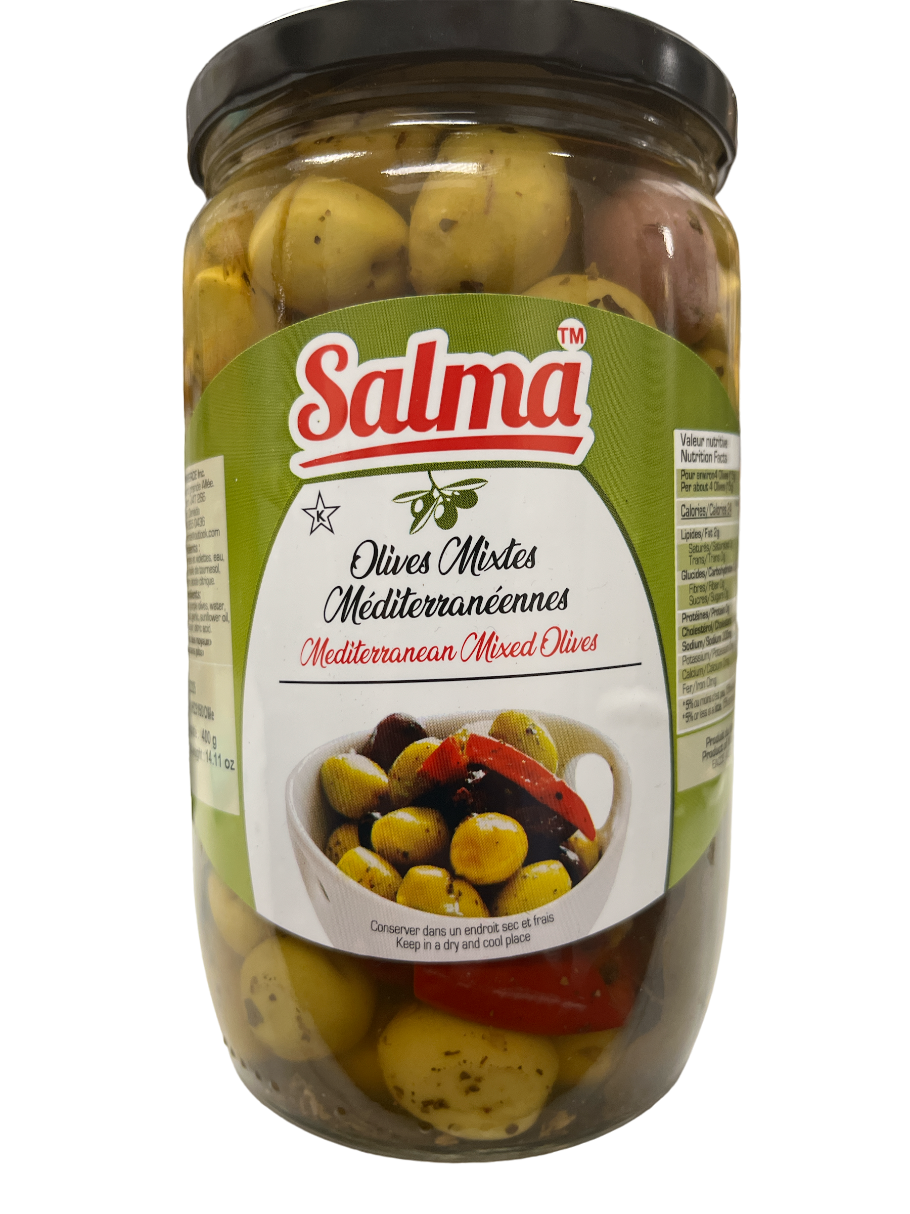 Salma Olives Mediterranean Mix 450g