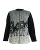 Unisex Adaptive Open-Back Fleece Zip Jacket