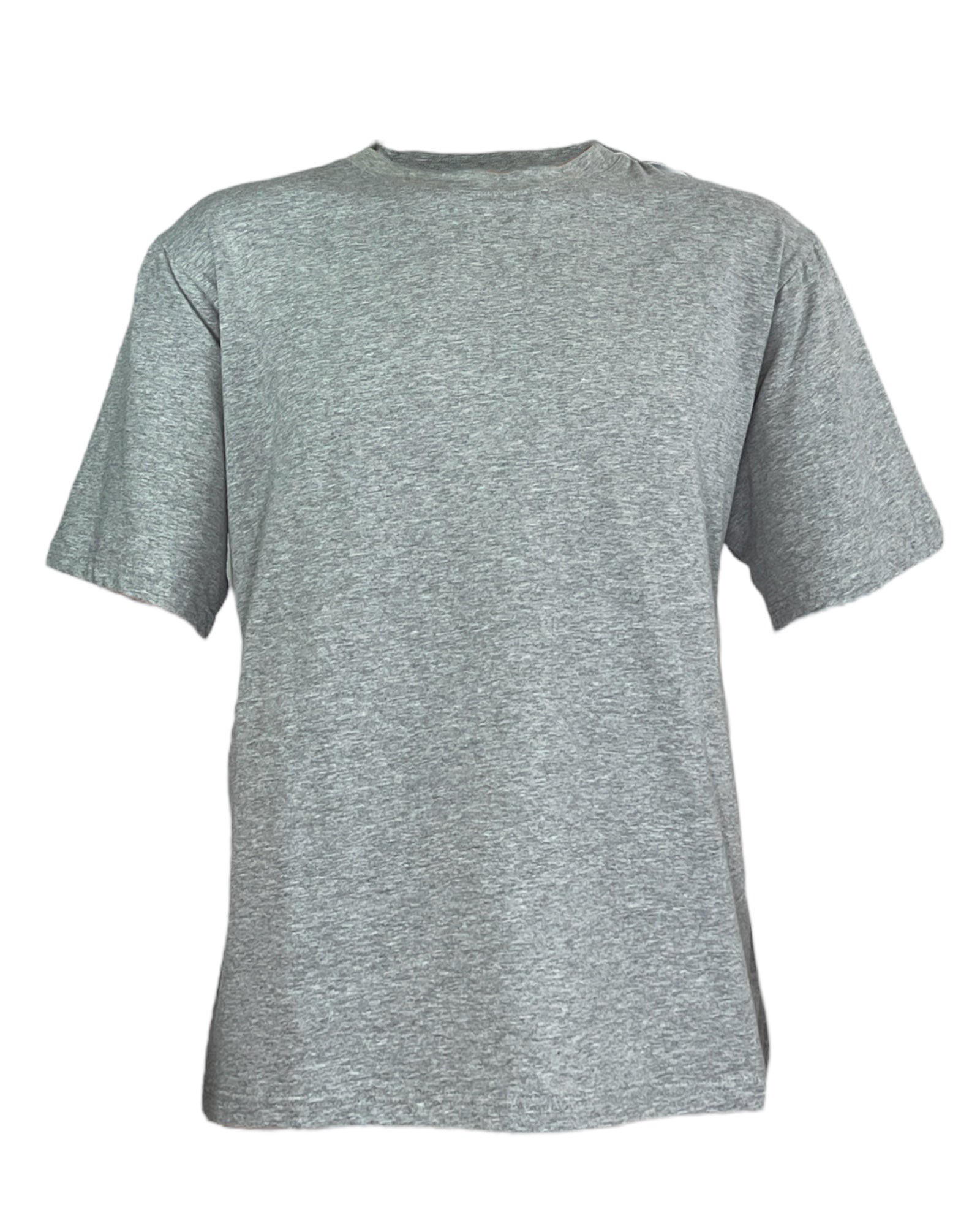 Unisex Cotton Crew Neck T-Shirt – Grey