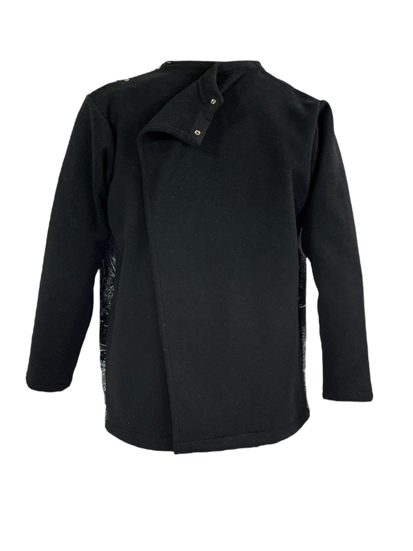 Unisex Adaptive Open-Back Fleece Zip Jacket