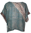 PRG5507 Sheer Avatar Pure Silk Boxy Top