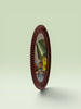 Zig-Zag Round Wall Mirror