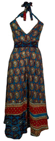 STAFF HOLD PRC7675 Avatar Pure Silk Maxi Dress with Belt