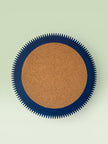 Zig-Zag Round Wall Mirror
