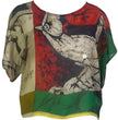 PRG6900 Sheer Avatar Pure Silk Boxy Top