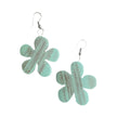 Wooden Flower Earring