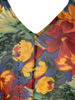 PRG7051 Sheer Avatar Pure Silk Waterfall Top