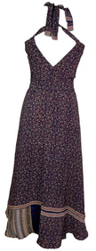 PRC7665 Avatar Pure Silk Maxi Dress with Belt
