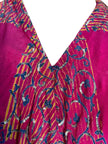 KERRI  PRC7236 Avatar Pure Silk Maxi Dress with Belt