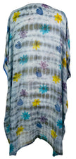 PRG6804 Sheer Avatar Pure Silk Midi Length Kaftan