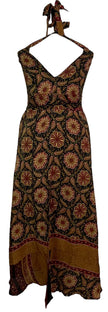 PRC7668 Avatar Pure Silk Maxi Dress with Belt
