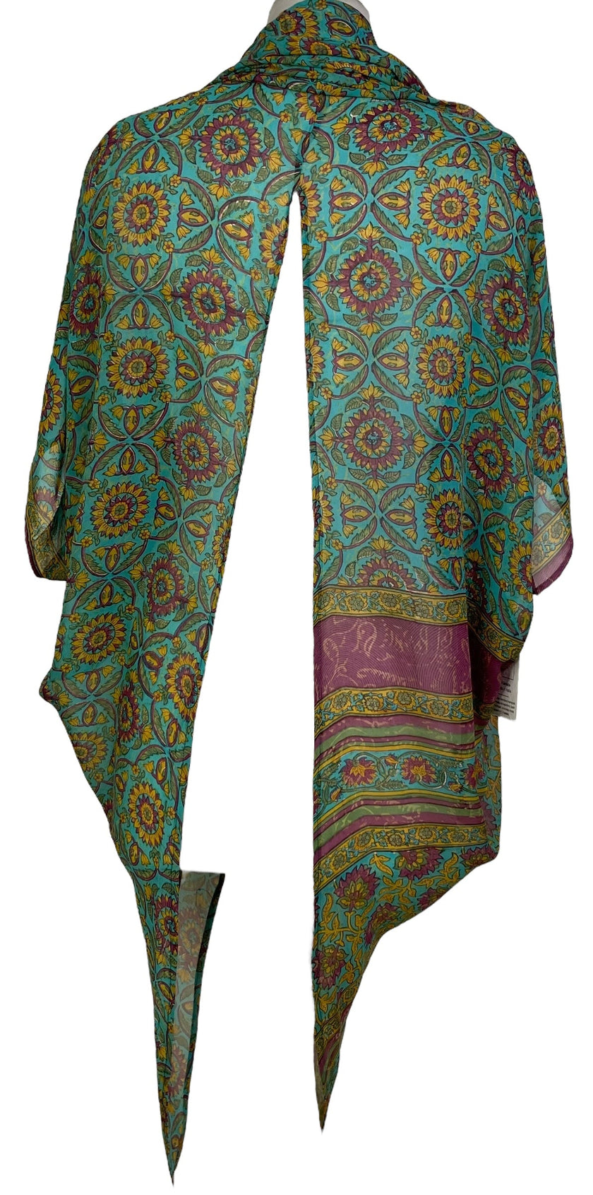 PRG7062 Sheer Avatar Pure Silk Cardigan