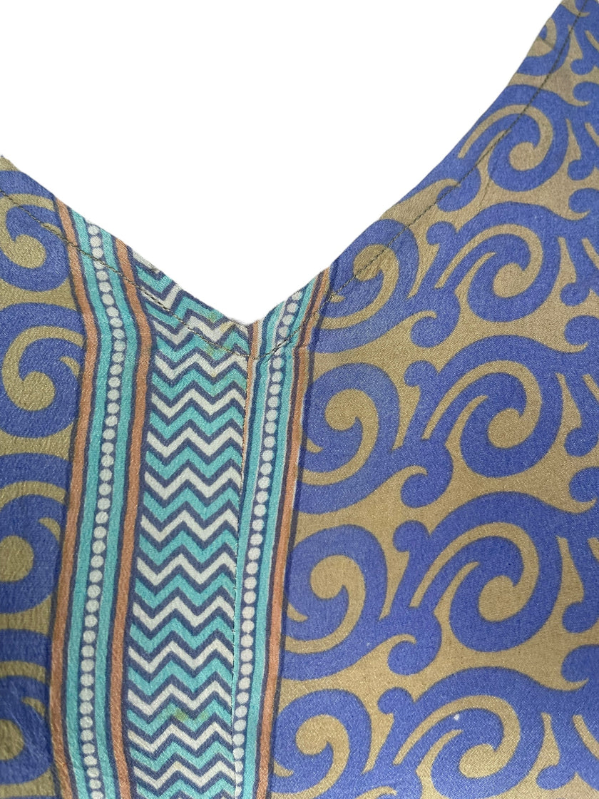 PRC7036 Avatar Pure Silk Waterfall Top