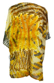 PRC7495 Avatar Pure Silk Kimono-Sleeved Jacket with Belt