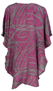 PRC7031 Avatar Pure Silk Waterfall Top