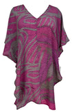 PRC7031 Avatar Pure Silk Waterfall Top