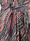 PRC7681 Avatar Pure Silk Maxi Dress with Belt