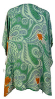 PRC7473 Avatar Pure Silk Short Kaftan Tunic with Slits