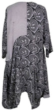 PRC7816 Avatar Pure Silk Sculptural Long Tunic Dress