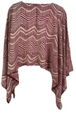 PRC6701 Avatar Pure Silk Capelet Poncho
