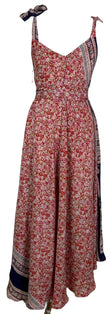 PRC7677 Avatar Pure Silk Maxi Dress with Belt