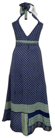 PRC7687 Avatar Pure Silk Maxi Dress with Belt