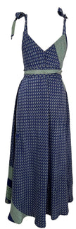PRC7687 Avatar Pure Silk Maxi Dress with Belt