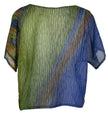 PRG5510 Sheer Avatar Pure Silk Boxy Top