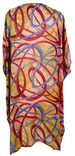 PRG7478 Sheer Avatar Pure Silk Midi Length Kaftan