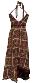 PRC7229 Avatar Pure Silk Maxi Dress with Belt