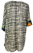 PRG7190 Sheer Avatar Pure Silk Kimono-Sleeved Jacket with Belt