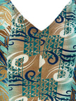 PRC6984 Avatar Pure Silk Waterfall Top