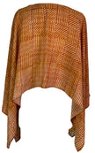 PRC7303 Avatar Pure Silk Capelet Poncho