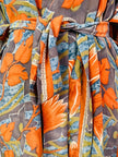 PRC7520 Avatar Pure Silk Kimono-Sleeved Jacket with Belt