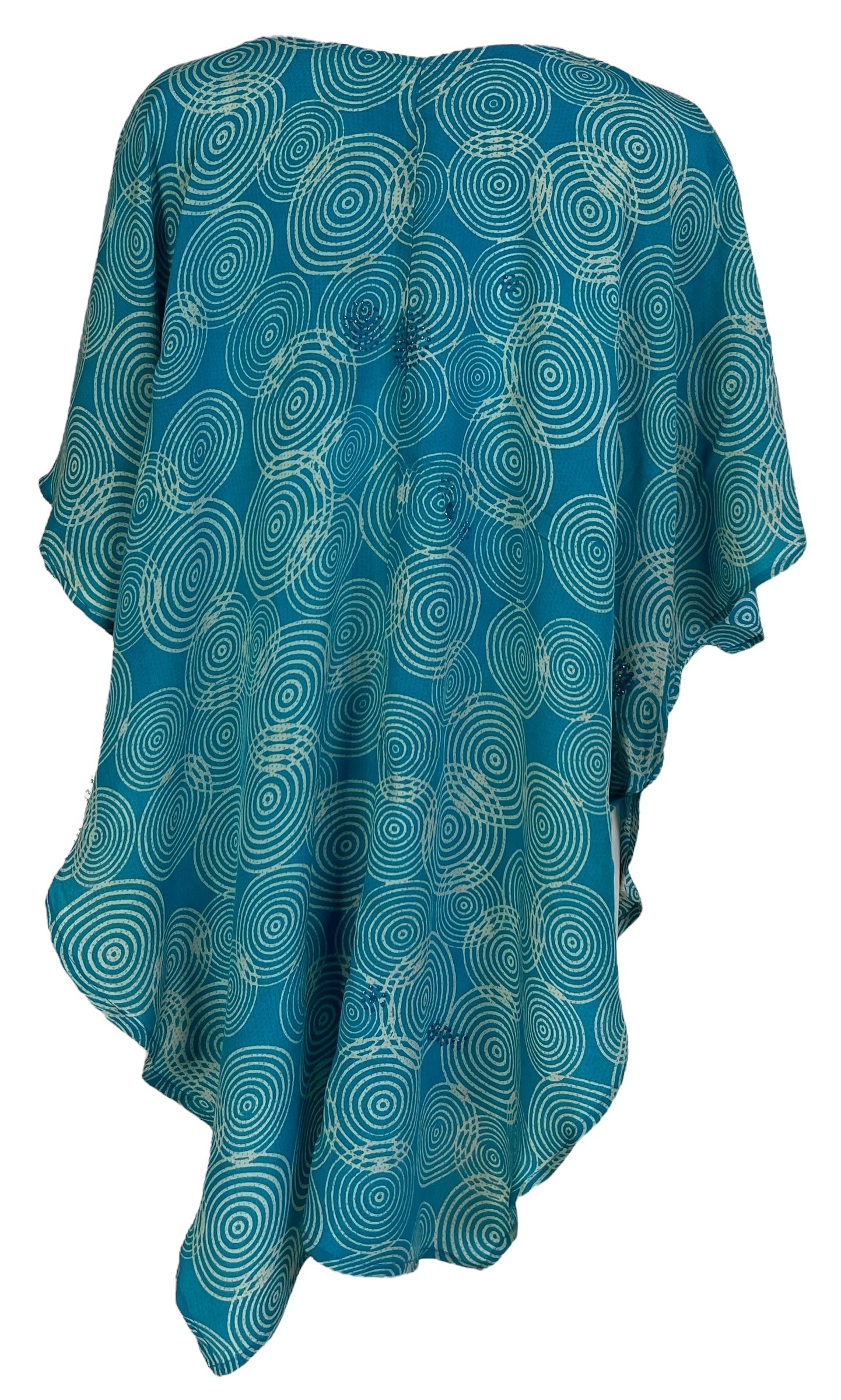 KERRI  PRC6998 Avatar Pure Silk Waterfall Top