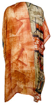 PRG7483 Sheer Avatar Pure Silk Midi Length Kaftan