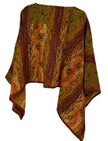 PRC6861 Avatar Pure Silk Capelet Poncho