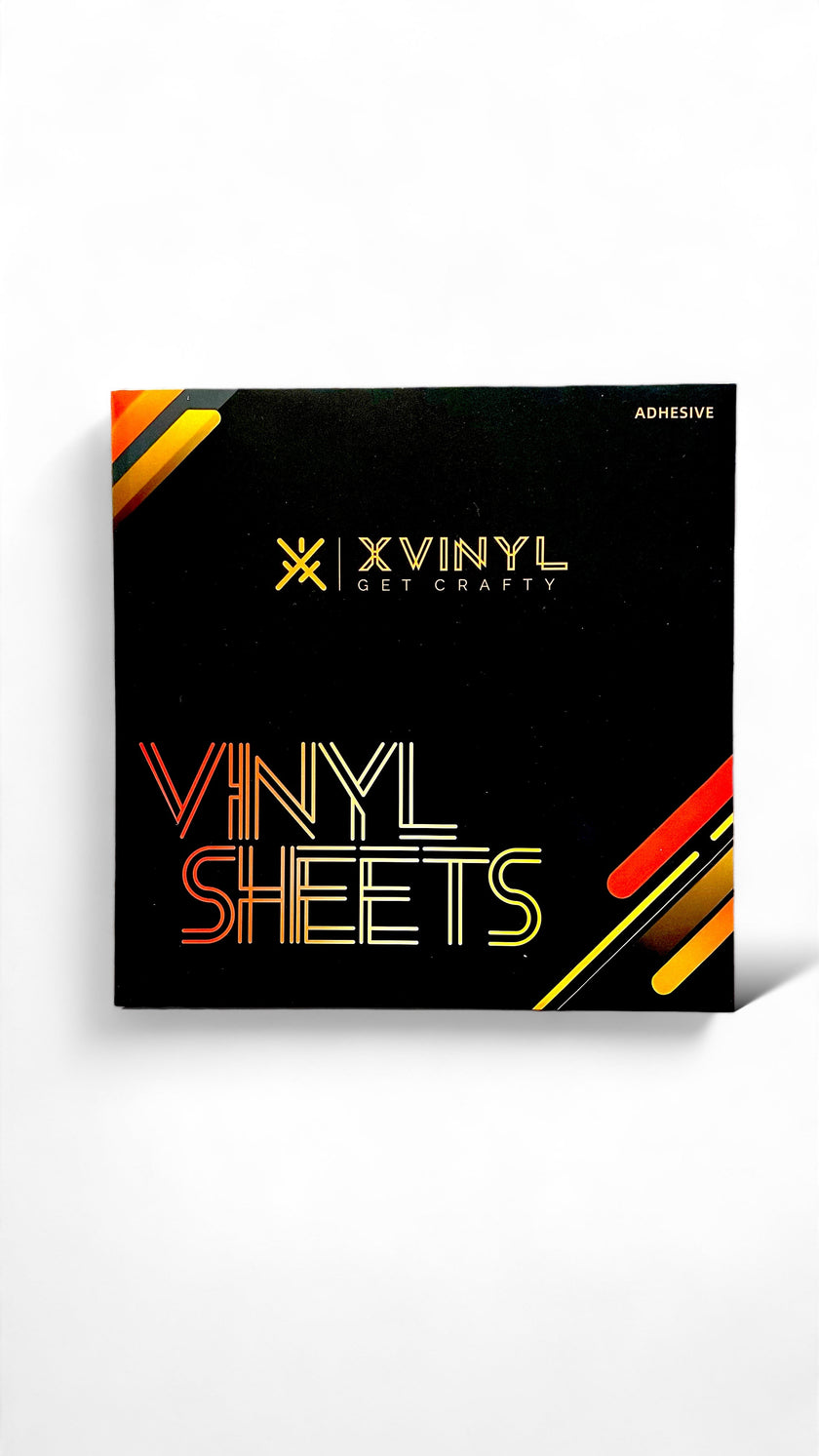 XVinyl Pro White Matte Permanent Adhesive Vinyl with PET Backing